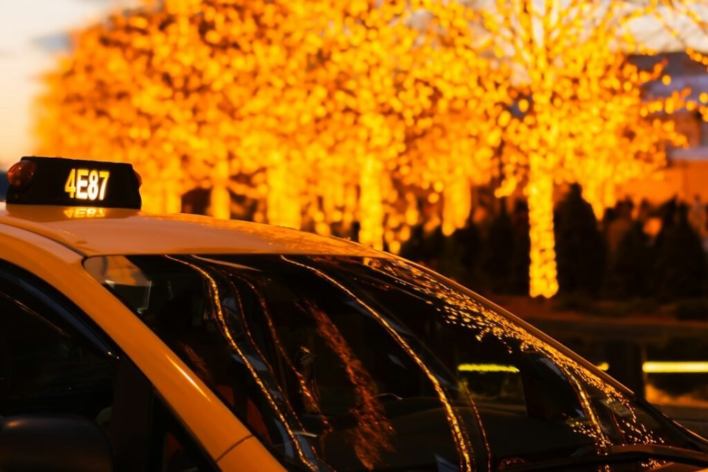 Annapolis taxi cab parked and ready for pickup